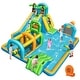 preview thumbnail 6 of 7, Outdoor Blow Up Waterslides w/Basketball Rim & Splash Pool for Party with 750W Blower