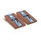 preview thumbnail 1 of 3, Johns Hopkins Blue Jays Rosewood Cornhole Board Set