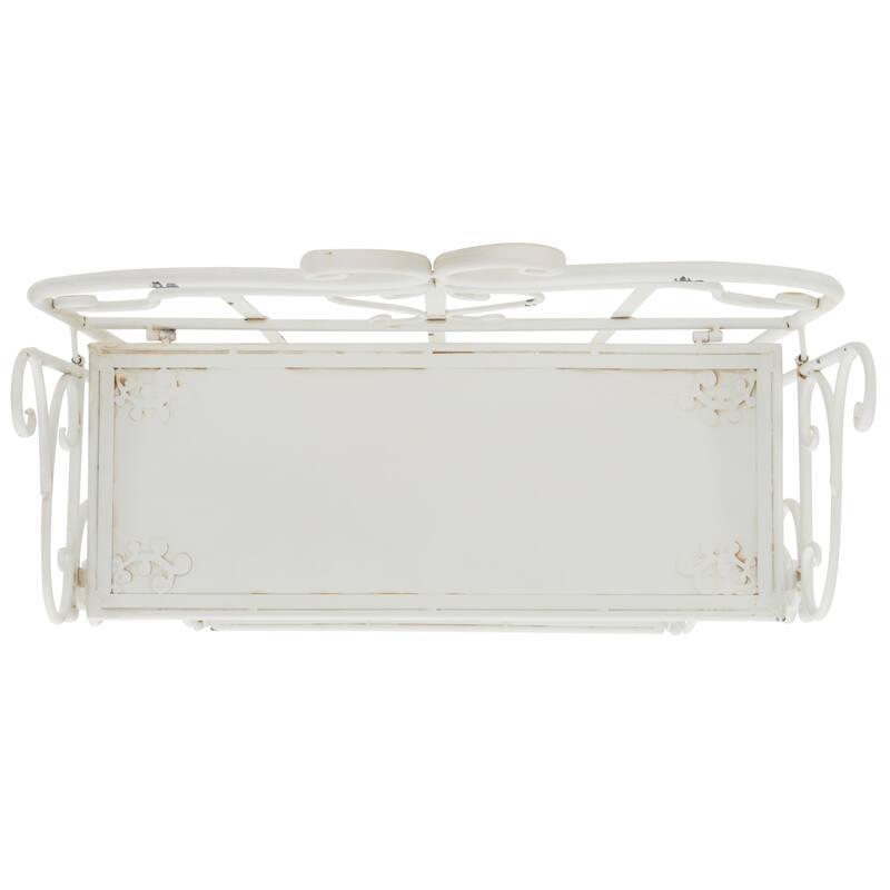 SAFAVIEH Outdoor Monserrat 4-Tier Shelf Unit - 66Wx25Dx13H