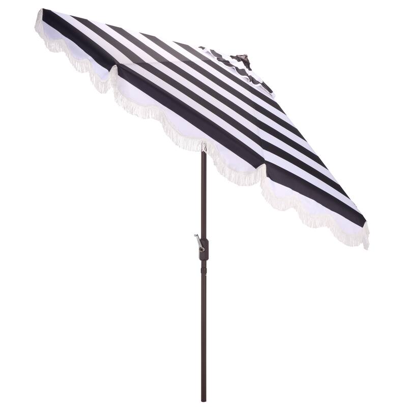 SAFAVIEH Outdoor Living Lucerna 9ft Crank Umbrella