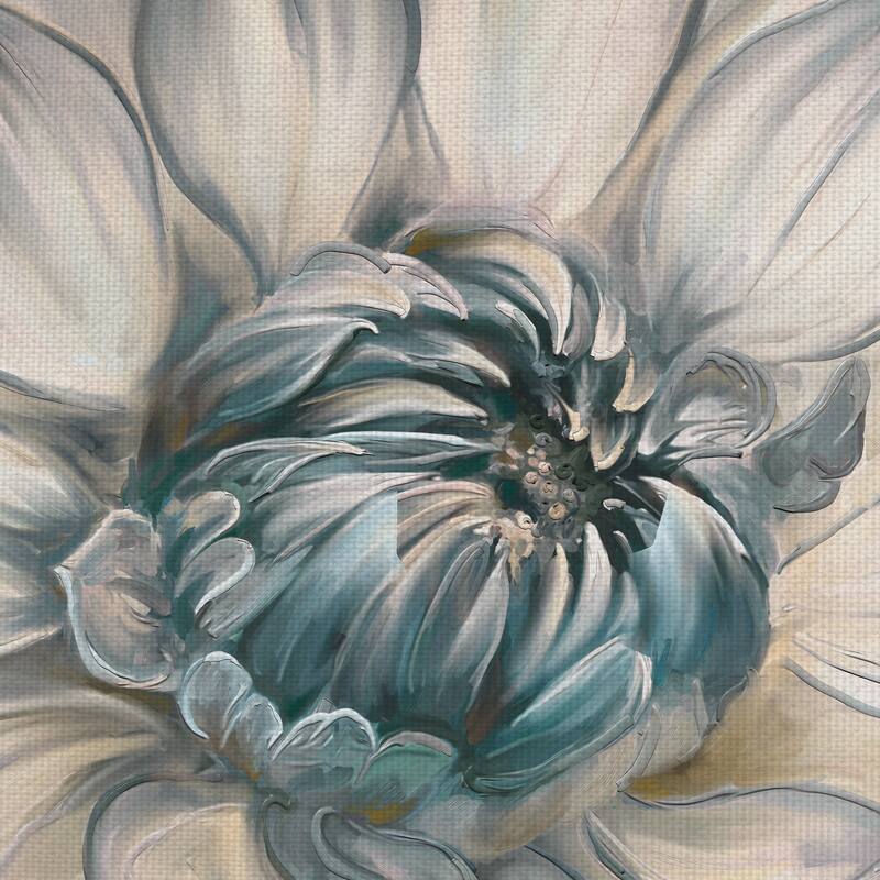 Daytime Dahlia I Blue, II by Studio Arts Canvas Art Prints