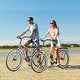 preview thumbnail 7 of 10, Single Speed Bicycles 26"Inch,Steel Frame, Wide Wheels for Stability, Rear Coaster Brakes,Multiple Colors Women's Beach