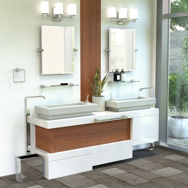 Gatco 5659S A-Line 31-1/2" x 26-5/8" Contemporary Rectangular