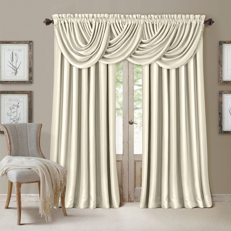 All Seasons Waterfall Window Valance - 52"x36"