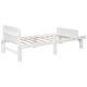 preview thumbnail 5 of 24, Modern Twin Bed with Footboard Bench Ideal for Any Youthful Bedroom