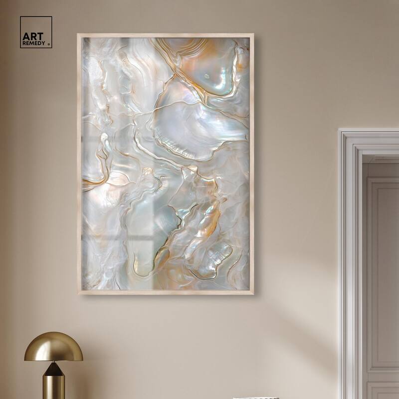 Fluid Preciousness IV Shadowbox by Art Remedy