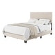 preview thumbnail 78 of 80, Celeste Modern Upholstered Bed, Box Spring Required