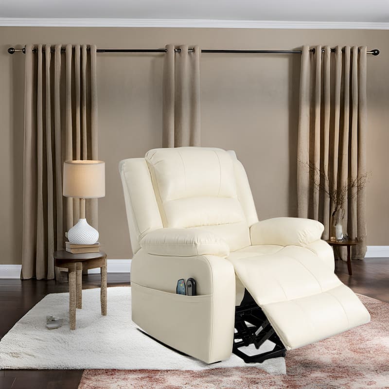 Power Lift Recliner Chair for Elderly with Heat, Massage & Adjustable Recline