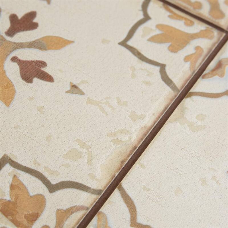 Merola Tile Mirambel Marron 13" x 13" Ceramic Floor and Wall Tile