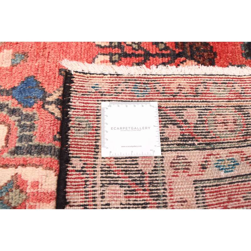 ECARPETGALLERY Hand-knotted Andelz Red Wool Rug - 2'8 x 9'10