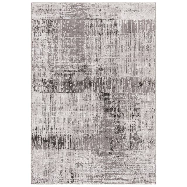 SAFAVIEH Craft Hertha Modern Abstract Rug - 2'3" x 4' - Grey/Dark Grey