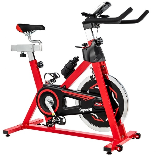 Exercise Cycling Bike with Stationary Belt Drive Indoor for Gym