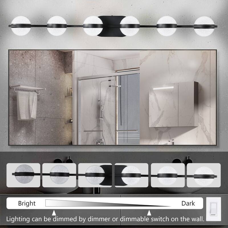Modern LED Bathroom Vanity Lights for Bedroom,Powder Room
