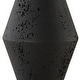 preview thumbnail 7 of 6, Uttermost Threefold Black Stone Table Lamp - 29.75'' H X 16'' W X 16'' D