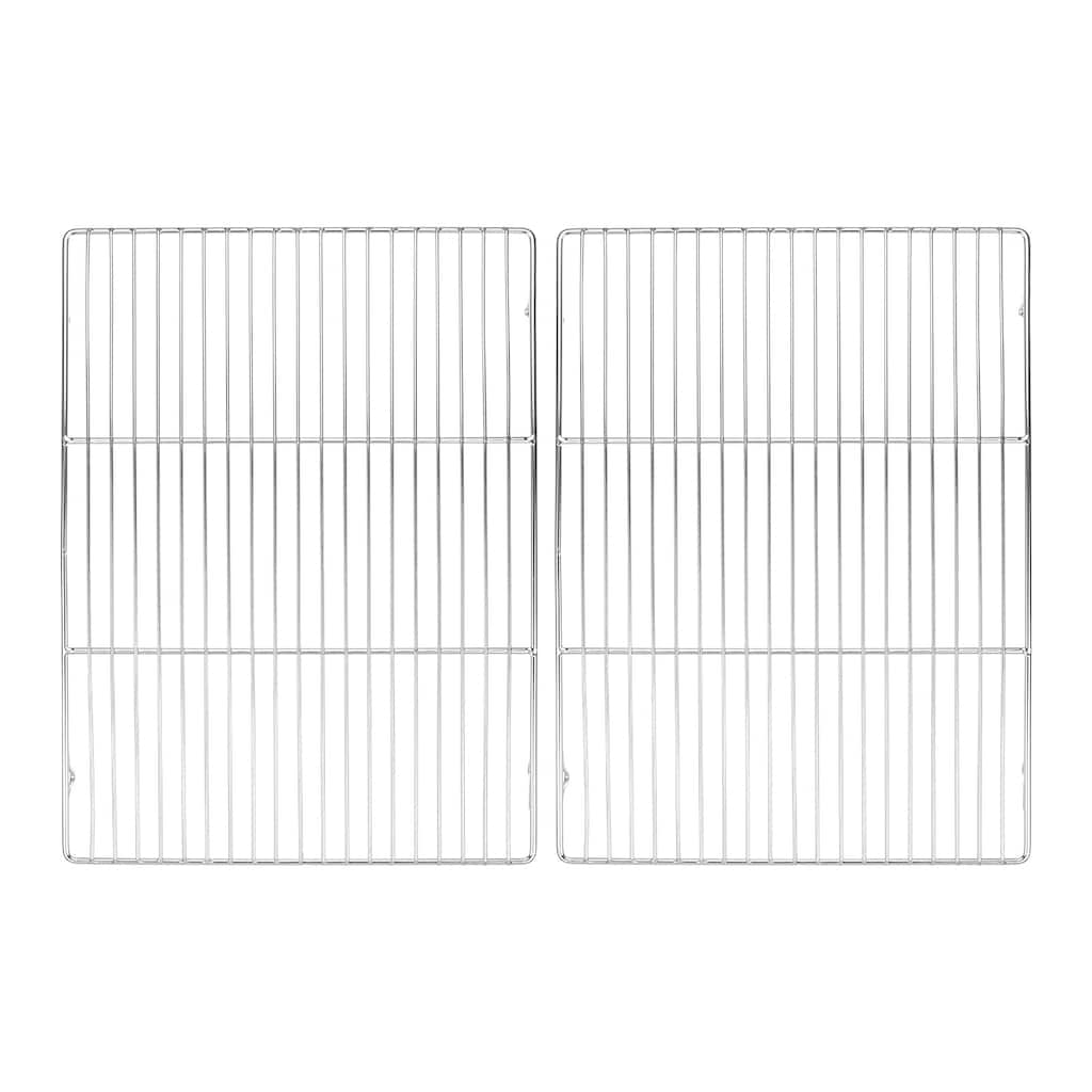 2-Pack Cooling Rack, Stainless Steel Baking Rack Silver