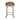 Hand-Woven Seagrass Barstool with Metal Frame