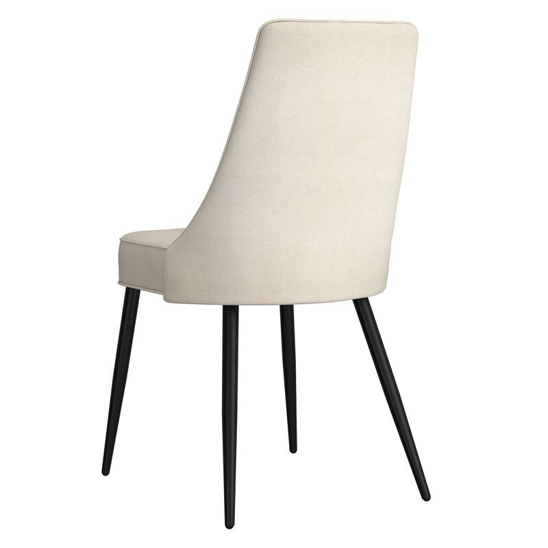 Modern Fabric Side Chair, Set of 2