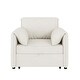 preview thumbnail 13 of 23, Roomfitters Convertible Sofa Bed, 3 in 1 Sleeper Chair with Adjustable Backrest and Thick Cushions, Linen Frame