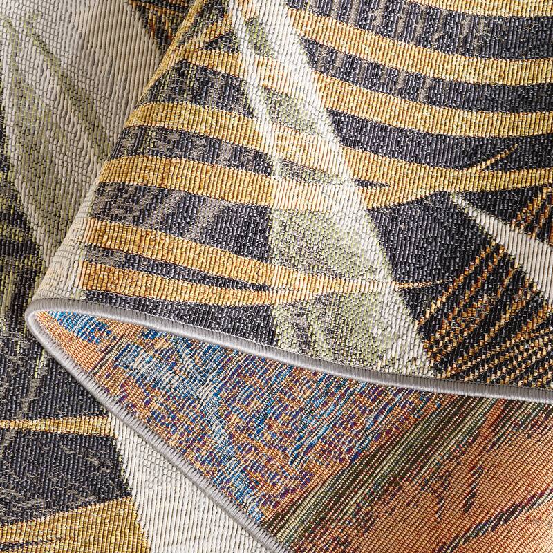 SAFAVIEH Barbados Bernadeta Tropical Botanical Waterproof Patio Backyard Rug