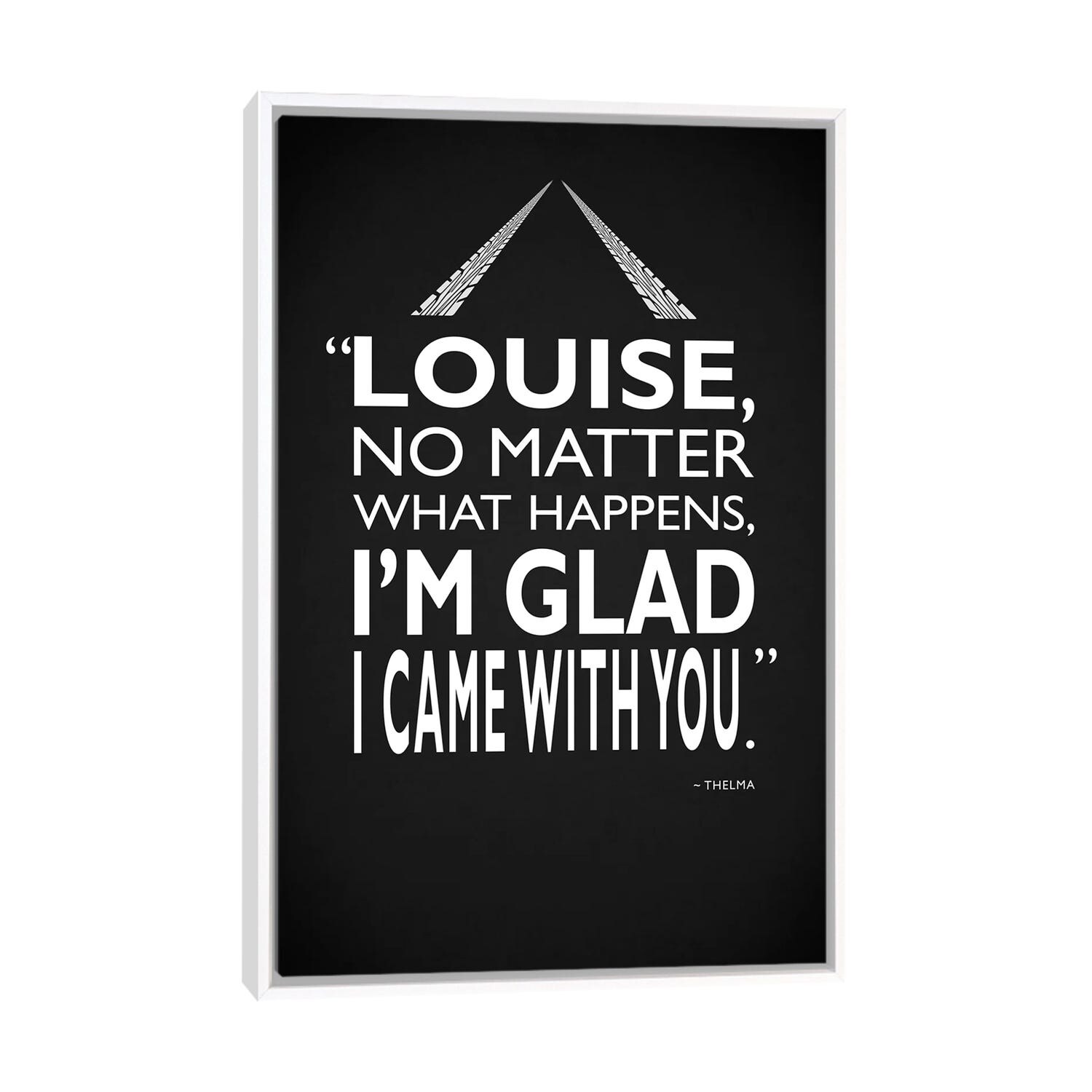 Thelma and Louise Poster Thelma and Louise Canvas Print 