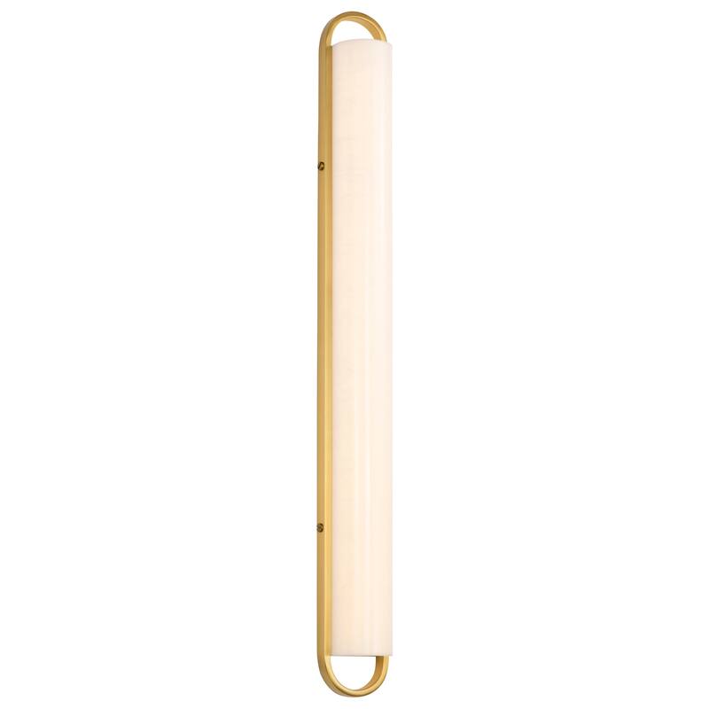 Velano 36 Inch LED Vanity Brushed Brass Finish - Brushed Brass