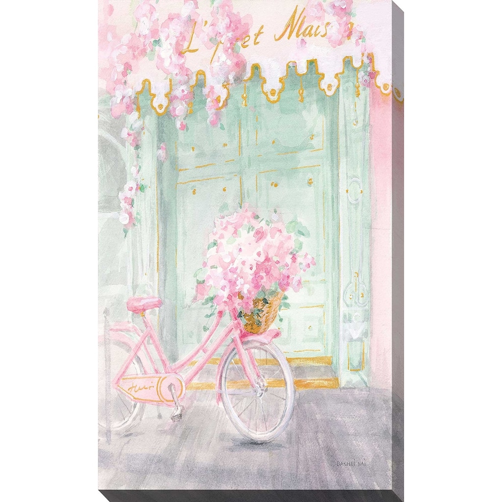 "Pastel Paris I" by Danhui Nai Print on Canvas