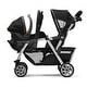 preview thumbnail 3 of 8, Cortina Together Double Stroller, Minerale Collection