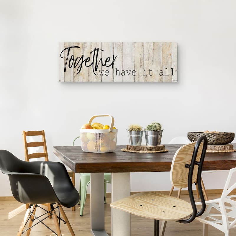 Together Canvas Art Print