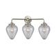 Option Brushed Satin Nickel / Clear Crackle