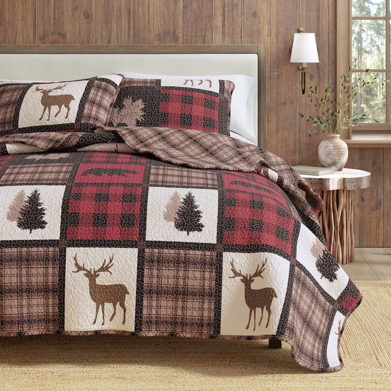 Linery & Co. Rustic Lodge All-Season Quilt Set