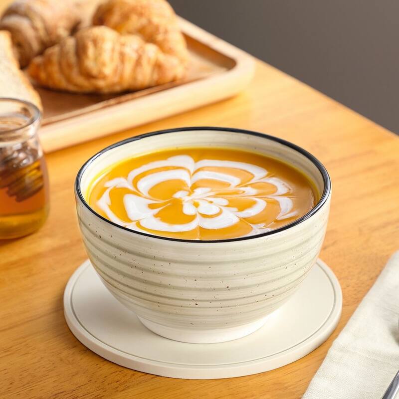 vancasso Bonbon Stoneware 12-Piece Timeless Classic Dinnerware Set