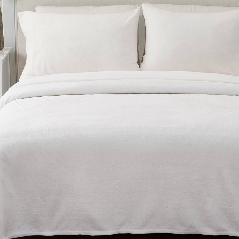 Linery & Co. Ultra Soft & Cozy Velvet Plush Fleece Printed Sheet Set
