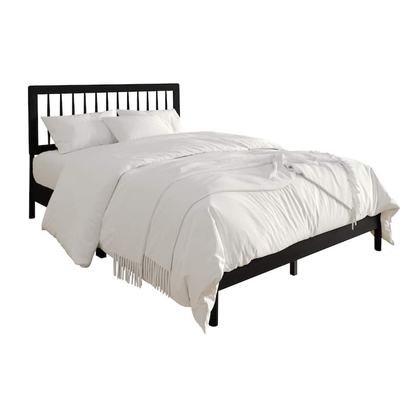Clayfell Galena Wood Platform Bed