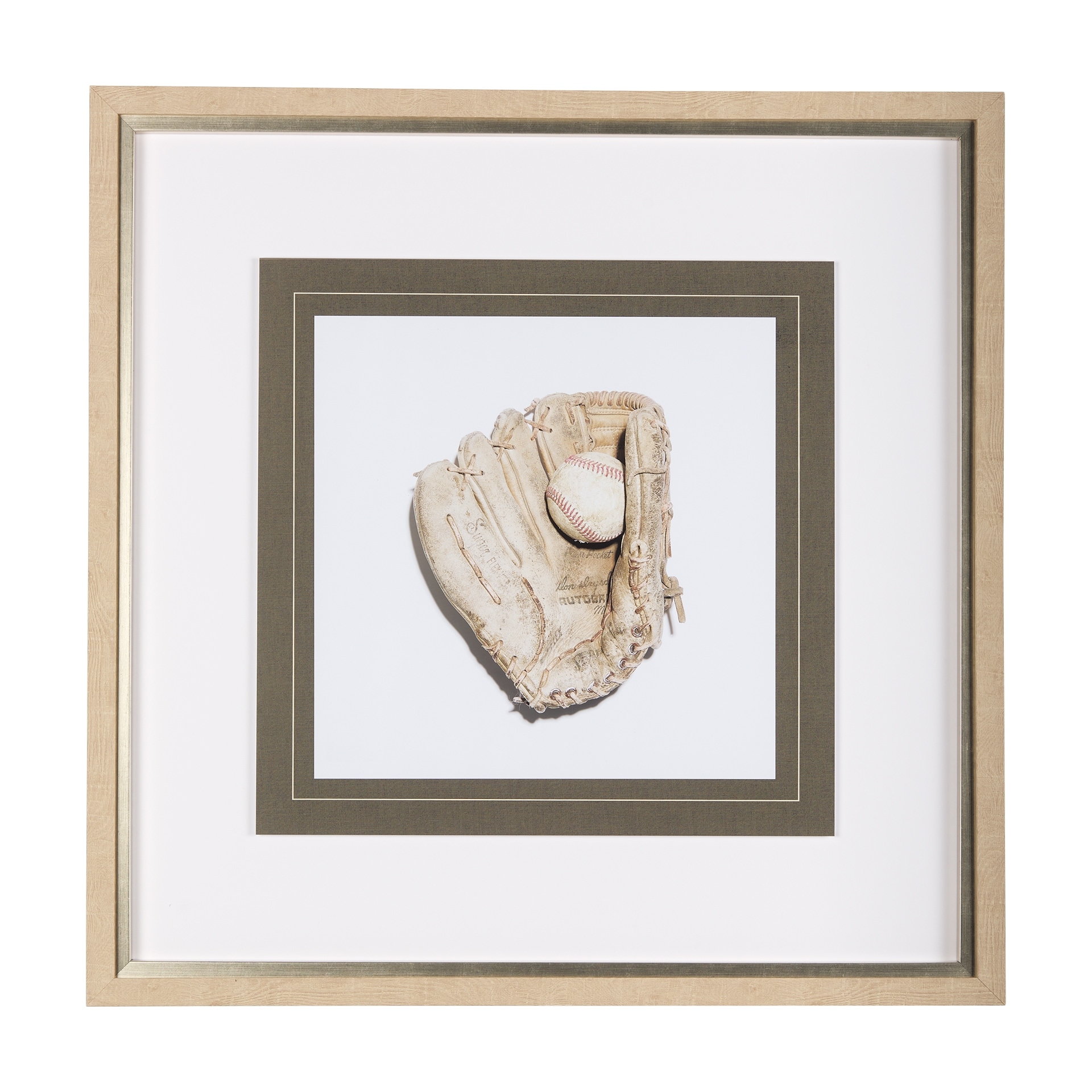 Fielders Choice by Mercana Studio a Framed Photo Art Print Matted under Glass