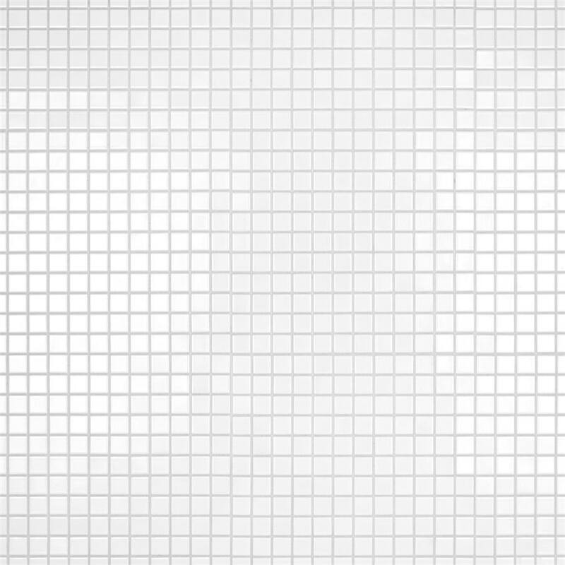 Merola Tile Metro 1" Square Matte White 10-3/4" x 11-3/4" Porcelain Floor and Wall Tile