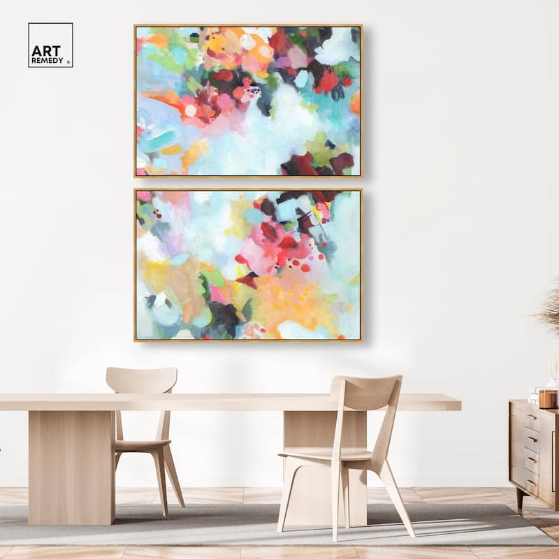 Play of Light Canvas Set of 2 by Art Remedy
