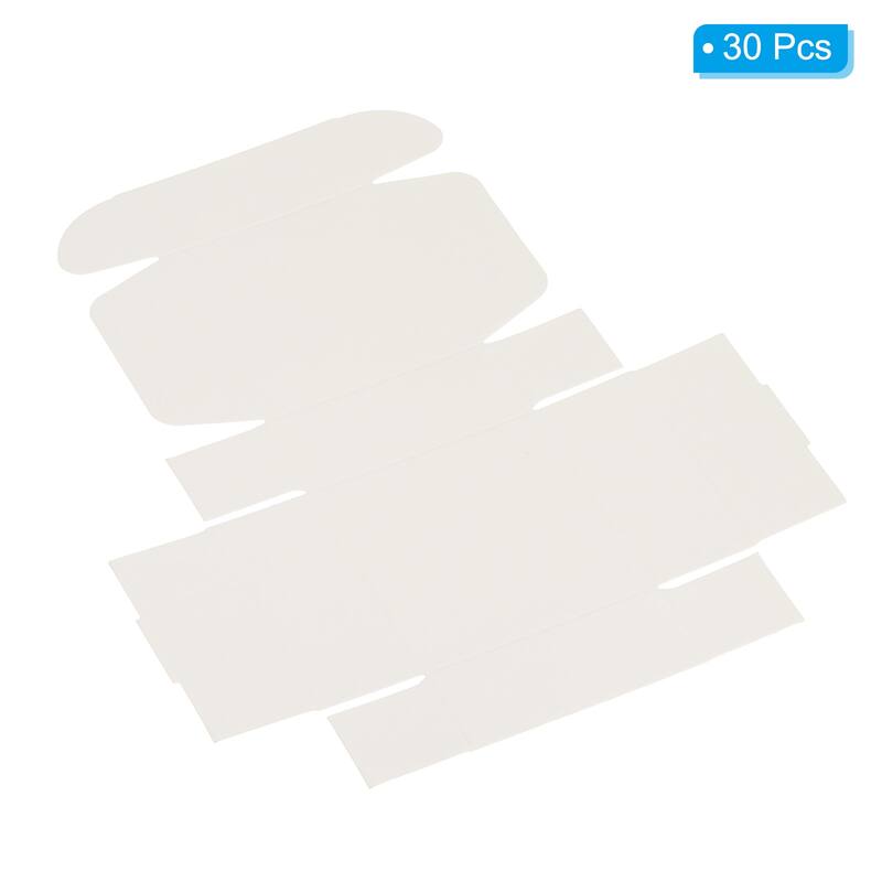 3"x3"x1.5" Paper Soap Box, 20 Pack Soap Boxes Square, White