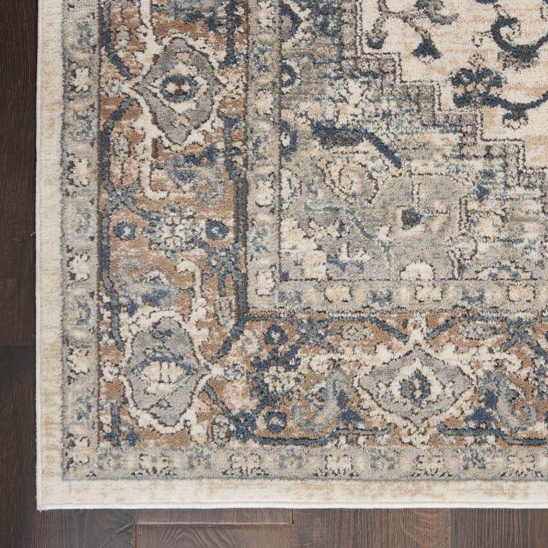 Nourison Concerto Traditional Persian Medallion Area Rug