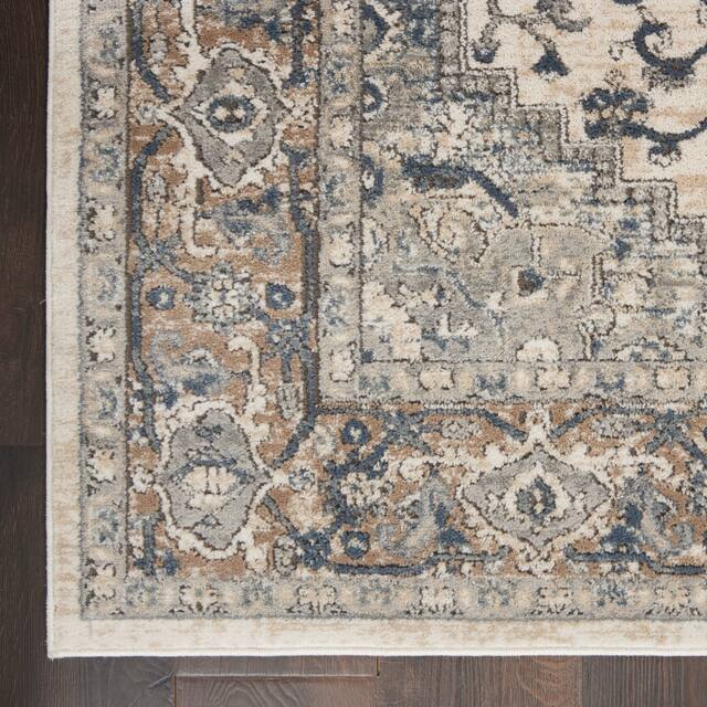 Nourison Concerto Traditional Persian Medallion Area Rug