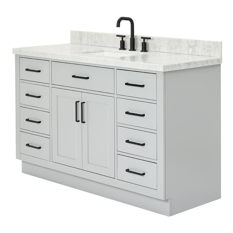 Ariel T055SCWRVO Hepburn 55" Free Standing Single Basin Vanity Set
