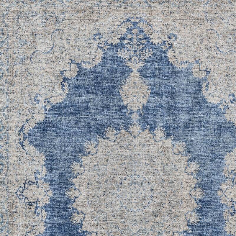 HomeRoots Oriental Traditional Rectangle Outdoor Rug