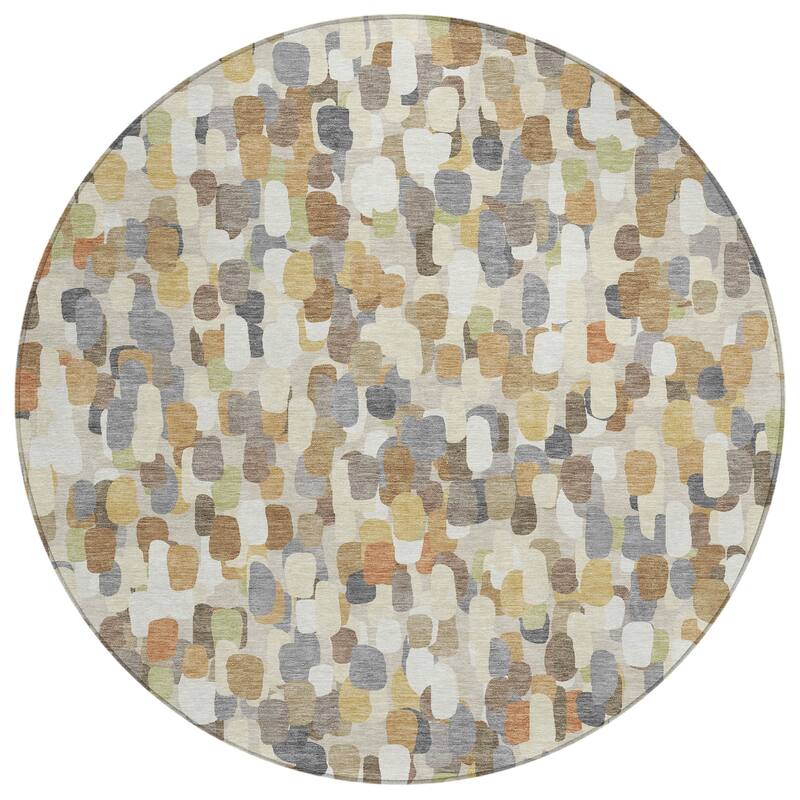 Machine Washable Indoor/ Outdoor Contemporary Drew Chantille Rug