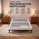 preview thumbnail 20 of 37, Onetan 8-Inch & 4-Inch Wooden Box Spring/Foundation Ideal for Mattress, No Assembly Needed, White.