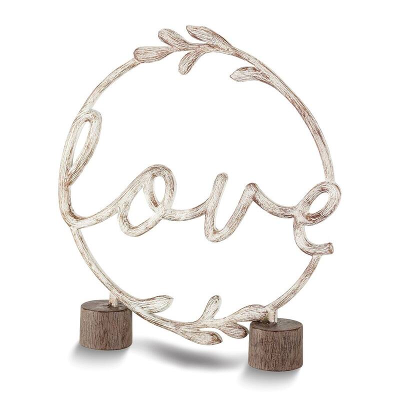 Curata Love Resin Tabletop Word Decor Bed Bath & Beyond 36205060