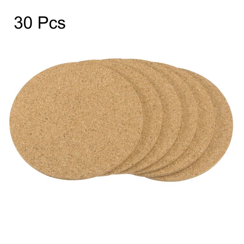 Cork Coasters Wooden Trivet Drinks Mats for Home Kitchen