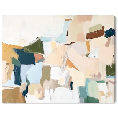 Pastel Mixture Canvas by Art Remedy, Gallery Wrapped