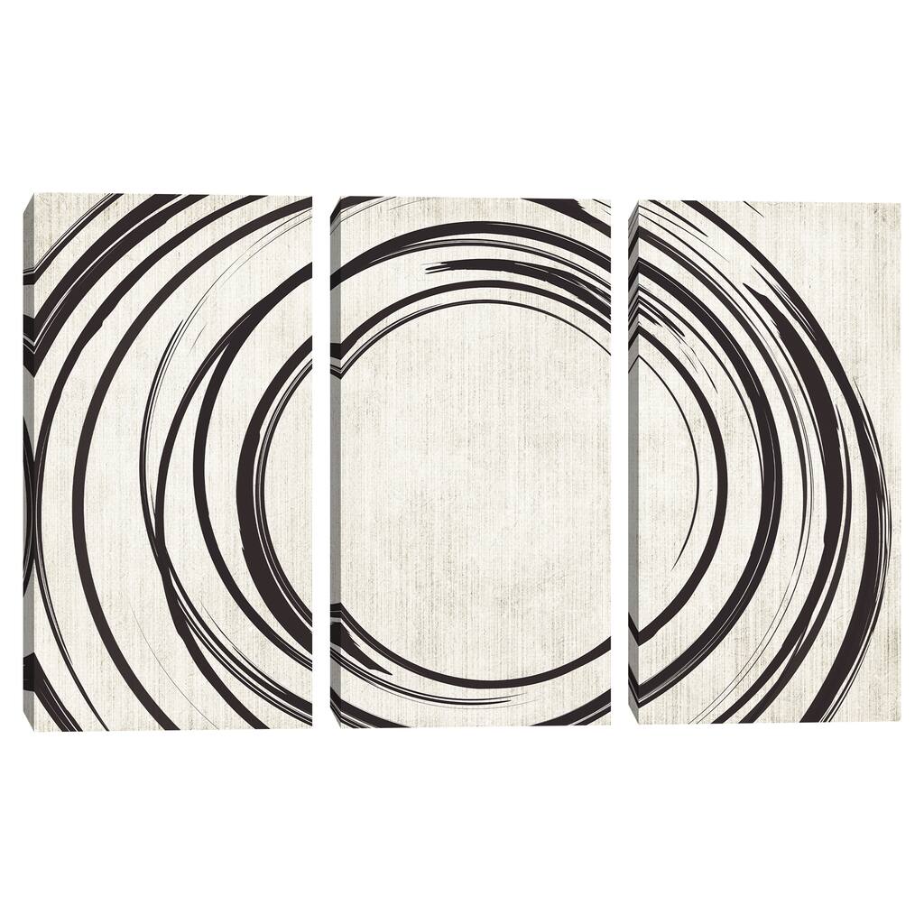 Infinite Motion Part A, B, C by Belle Maison Canvas Art Prints