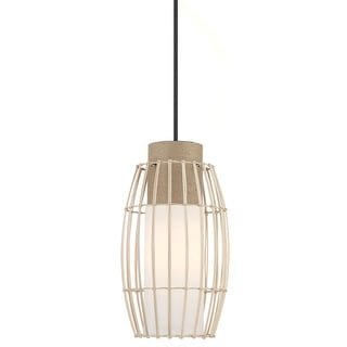 Minka Lavery 1104 Watermill 1 Light 13" Wide Pendant with Etched Opal