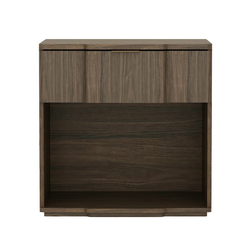 Manhattan Comfort Clive 22 Inch 1 Drawer Nightstand