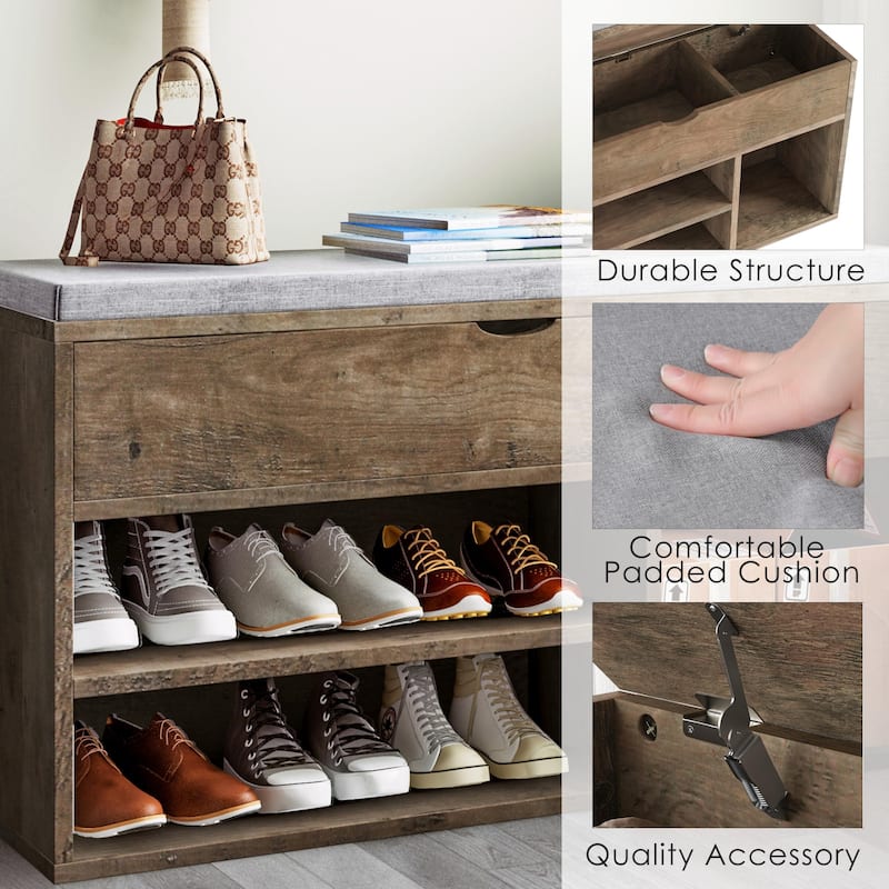 Storage Bench with Comfortable